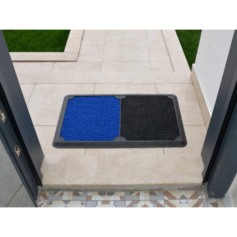 B'Safe Duo - Blue-HOME TEXTILE>DOOR MAT-[sale]-[design]-[modern]-Modern Furniture Deals
