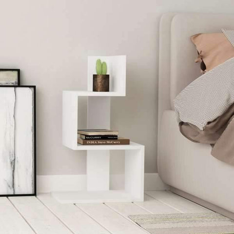 Bunny Side Table-White-Modern Furniture Deals