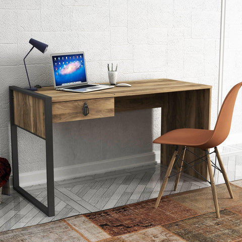 CARLOS - Walnut Desk-FURNITURE>DESKS-[sale]-[design]-[modern]-Modern Furniture Deals