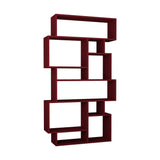 Carry Bookcase-Burgundy-Modern Furniture Deals