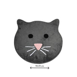 Cat - Anthracite Bath Mat-Bath Mat-[sale]-[design]-[modern]-Modern Furniture Deals