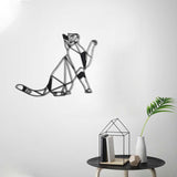 CAT GEO Wall Art-Metal Wall Art-[sale]-[design]-[modern]-Modern Furniture Deals