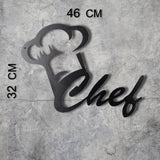 CHEF Wall Art-Metal Wall Art-[sale]-[design]-[modern]-Modern Furniture Deals