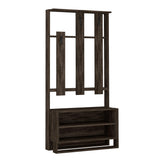 Chester Hall Stand-L.Mocha-A.Grey-Modern Furniture Deals