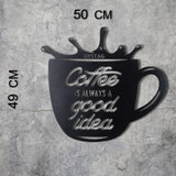 COFFEE GLASS Wall Art-Metal Wall Art-[sale]-[design]-[modern]-Modern Furniture Deals