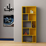 Compact Bookcase-Burgundy-Modern Furniture Deals