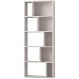 Compact Bookcase-White-Modern Furniture Deals