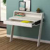 Compact Wall Desk-A.White-A.Grey-Modern Furniture Deals