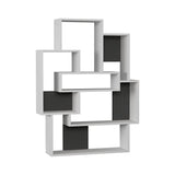 Concept Bookcase-White-Grey-Modern Furniture Deals