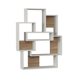 Concept Bookcase-White-Oak-Modern Furniture Deals