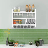 Corte Kitchen Shelf-White-Modern Furniture Deals