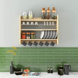 Corte Kitchen Shelf-White-Modern Furniture Deals