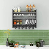 Corte Kitchen Shelf-White-Modern Furniture Deals