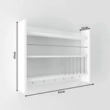 Corte Kitchen Shelf-White-Modern Furniture Deals