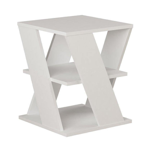 Cross Table-White-Modern Furniture Deals