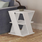 Cross Table-White-Modern Furniture Deals