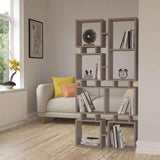 Cube Divider Bookcase-Oak-Modern Furniture Deals