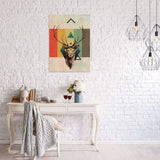 Deer Wooden Print-Modern Furniture Deals