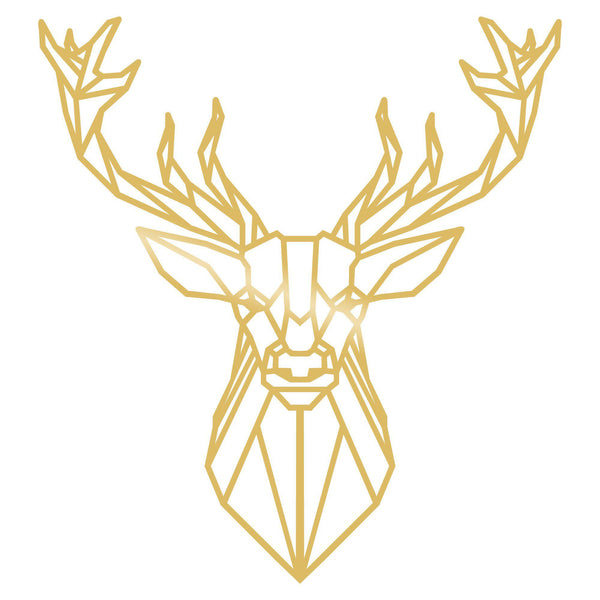 DEER4 - GOLD Wall Art-Metal Wall Art-[sale]-[design]-[modern]-Modern Furniture Deals