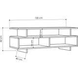 Dexter Tv Stand-White-Modern Furniture Deals