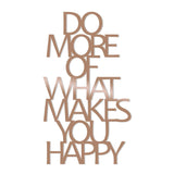 DO MORE OF WHAT MAKES YOU HAPPY - COPPER Wall Art-Metal Wall Art-[sale]-[design]-[modern]-Modern Furniture Deals
