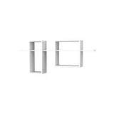 Eclipse Wall Shelf-White-Modern Furniture Deals