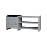 EDNA Shoe Bench - Ancient White - Ancient White-FURNITURE>SHOE STORAGES-[sale]-[design]-[modern]-Modern Furniture Deals