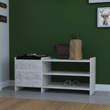 EDNA Shoe Bench - Ancient White - Ancient White-FURNITURE>SHOE STORAGES-[sale]-[design]-[modern]-Modern Furniture Deals