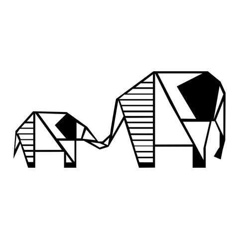 ELEPHANT 3 Wall Art-Metal Wall Art-[sale]-[design]-[modern]-Modern Furniture Deals