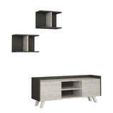 Eve Media Cabinet-Antique White-Grey-Modern Furniture Deals