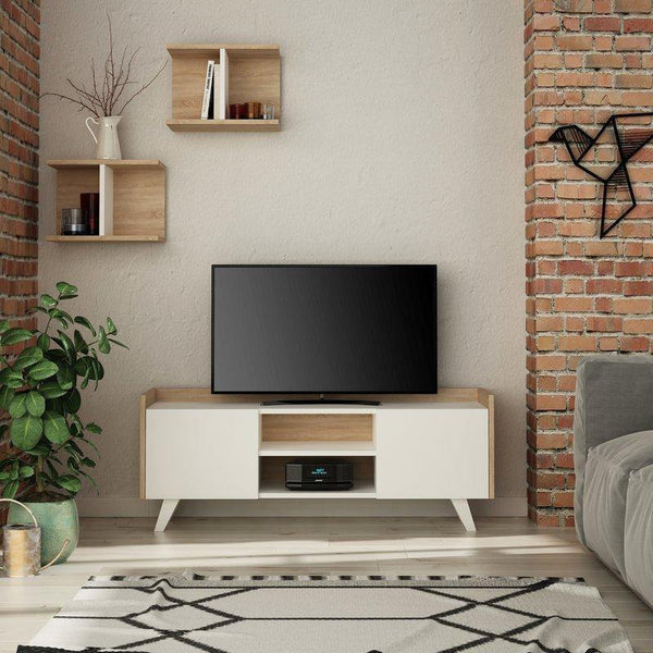 Eve Media Cabinet-Mocha-Grey-Modern Furniture Deals