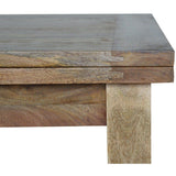 Extandable Dining Table, Solid Wood-Modern Furniture Deals