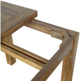 Extandable Dining Table, Solid Wood-Modern Furniture Deals