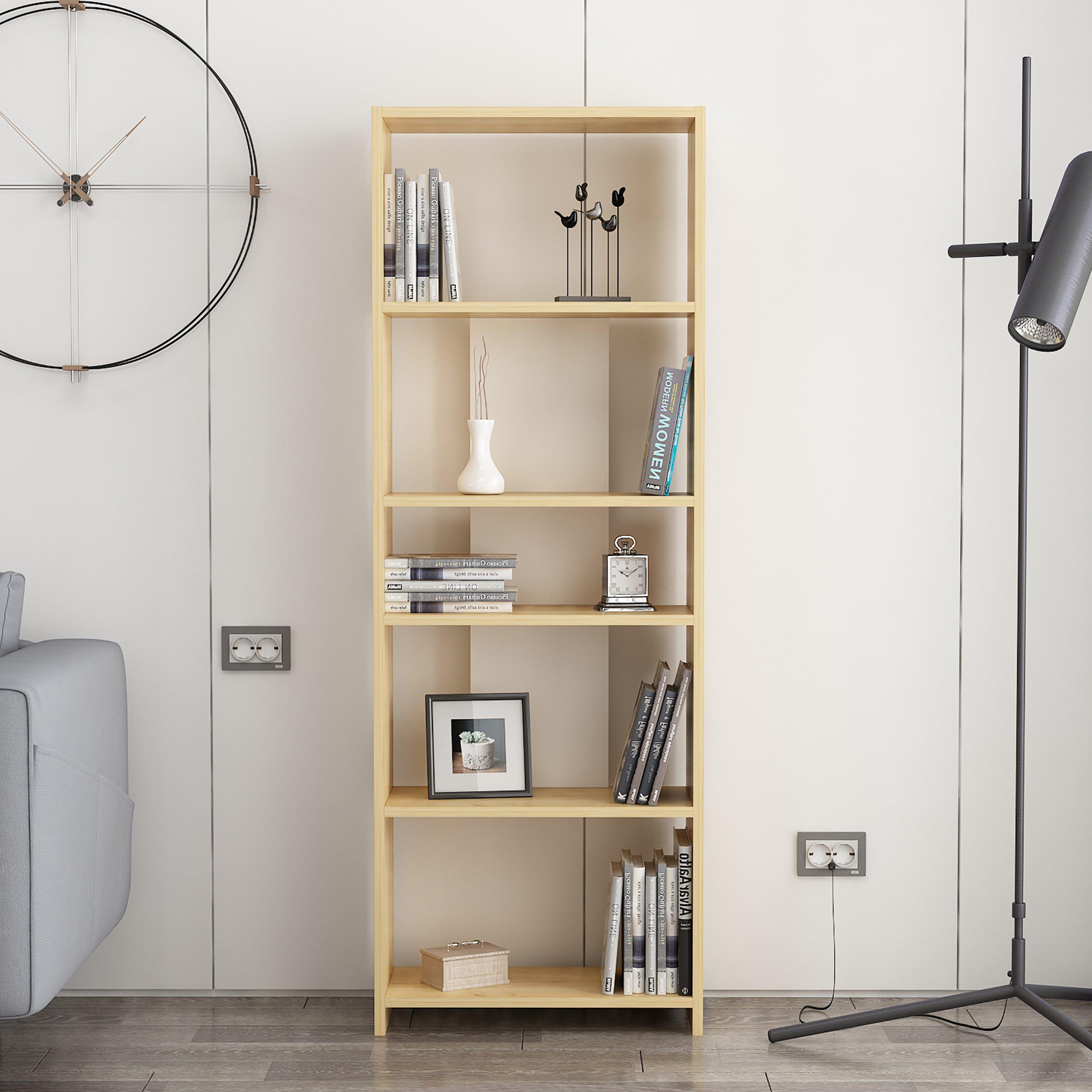 FANTASIA Bookcase White Dark Coffee BOOKCASES Modern Furniture