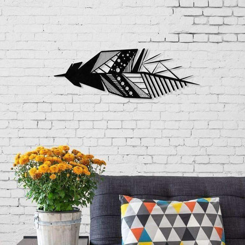 Feather Metal Wall Art-Modern Furniture Deals