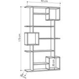 Featured Bookcase-Mocha-Modern Furniture Deals