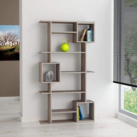 Featured Bookcase-Mocha-Modern Furniture Deals