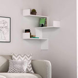 Featured Corner Shelf-White-Modern Furniture Deals