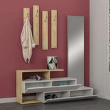 Featured Hall Stand-L.Mocha-A.Grey-Modern Furniture Deals