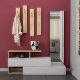 Featured Hall Stand-L.Mocha-A.Grey-Modern Furniture Deals