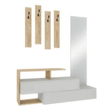 Featured Hall Stand-White-Oak-Modern Furniture Deals