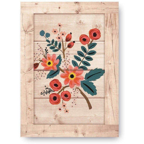 Floral Wooden Print-Modern Furniture Deals