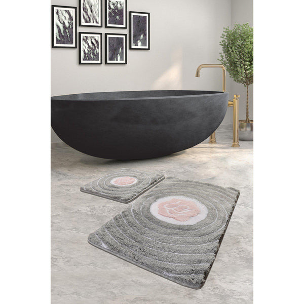 Floria - Anthracite 5 Bath Mat-Bath Mat-[sale]-[design]-[modern]-Modern Furniture Deals