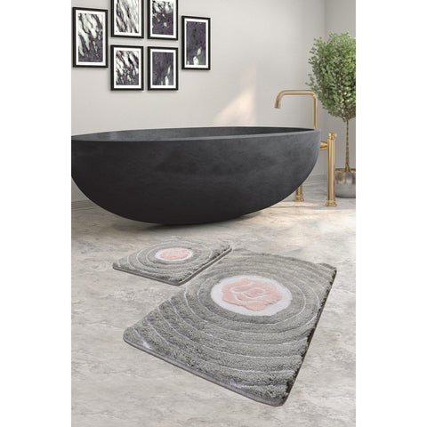 Floria - Anthracite 5 Bath Mat-Bath Mat-[sale]-[design]-[modern]-Modern Furniture Deals