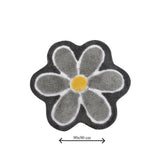 Flower - Grey 5 Bath Mat-Bath Mat-[sale]-[design]-[modern]-Modern Furniture Deals