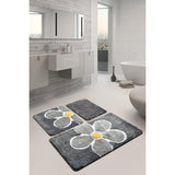 Flower - Grey Bath Mat-Bath Mat-[sale]-[design]-[modern]-Modern Furniture Deals
