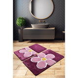 Flower - Purple Bath Mat-Bath Mat-[sale]-[design]-[modern]-Modern Furniture Deals