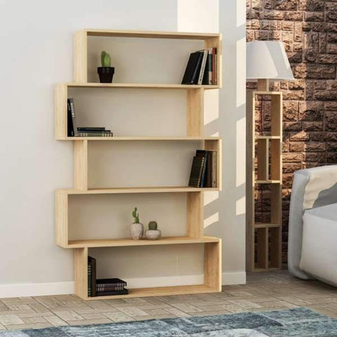 Flox Bookcase-Oak-Modern Furniture Deals