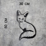 FOX 3 Wall Art-Metal Wall Art-[sale]-[design]-[modern]-Modern Furniture Deals