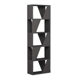 Frap Bookcase-Grey-Modern Furniture Deals